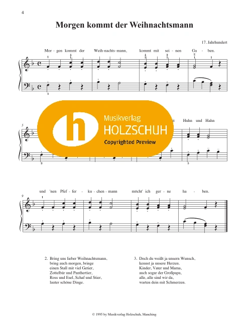 Morgen kommt der Weihnachtsmann